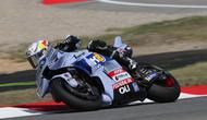 Pembalap Gresini Racing MotoGP Alex Marquez tampil impresif jelang MotoGP Catalunya 2025.