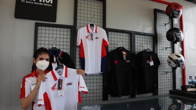 Booth Honda di MotoGP Mandalika