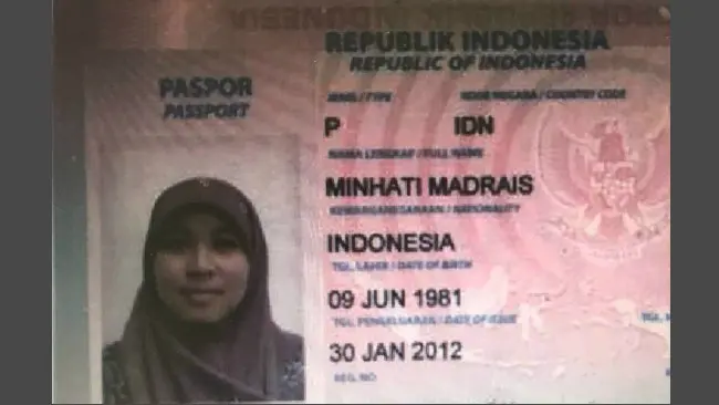 Paspor Minhati Madrais (sumber: Istimewa)