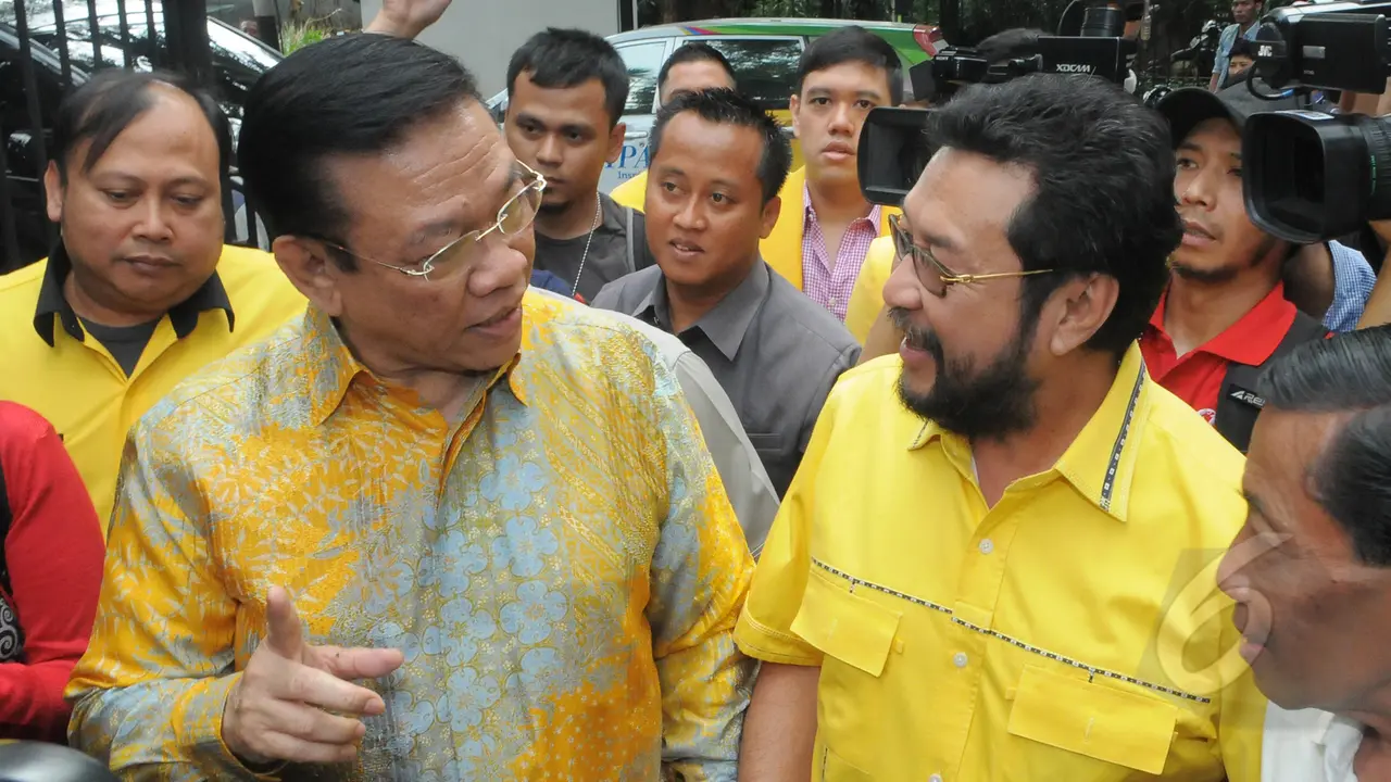 Lanjutkan Safari Politik, Agung Laksono Temui Ketum PAN Zulkifli Hasan