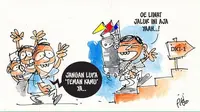 Kartun karya GM Hadiprasetyawan