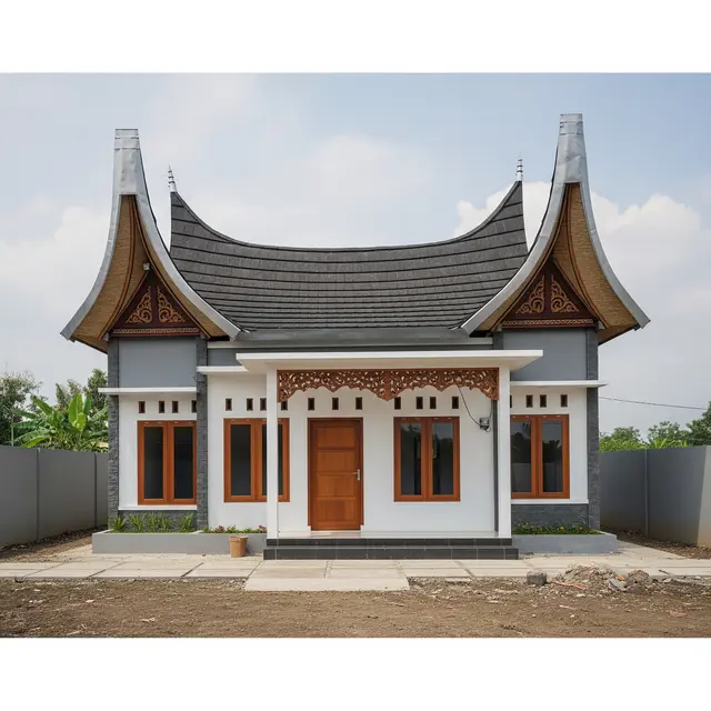 Model Rumah Sederhana Padang