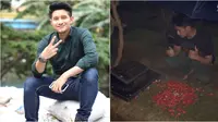 6 Momen Chand Kelvin Ziarah ke Makam Olga Syahputra, Peringati 7 Tahun Kepergian