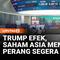 Bursa saham Asia menguat tajam setelah lonjakan Wall Street dan meningkatnya harapan berakhirnya konflik Iran. Namun, risiko masih membayangi pasar, terutama dari data ekonomi AS dan ketidakpastian global.