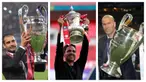 Memulai sebuah pekerjaan baru, biasanya membutuhkan waktu untuk beradaptasi. Tak terkecuali untuk jabatan pelatih tim sepak bola di Eropa. 5 pelatih berikut ternyata tak butuh waktu lama untuk mempersembahkan trofi di musim pertamanya. Siapa saja mereka? (Kolase Foto AFP)