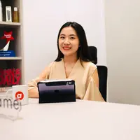 Michella Ham seorang womanpreneur muda membagikan kiat sukses Skin game yang berhasil mencapai penjualan ribuan produk tiap bulannya. Document/Air Asia.