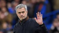 Jose Mourinho, pelatih asal Portugal ini yang termasuk pelatih yang dua kali menangani klub yang sama, yaitu Chlesea pada tahun 2004-2007 dan 2013-2015. (EPA/Andy Rain)