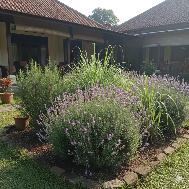 Cara Menghilangkan Bau Kotoran Kucing di Taman (Foto: Gemini AI)