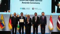 Kementerian Lingkungan Hidup dan Kehutanan (KLHK) Republik Indonesia dan kota Semarang merupakan dua dari 15 penerima United Nations Public Service Awards 2024 di seluruh dunia. (Dok. UN Indonesia)