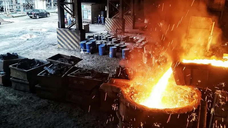 Smelter PT Antam Tbk di Pomalaa, Sulawesi Tenggara (Dok Foto: Liputan6.com/Pebrianto Eko Wicaksono)