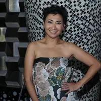 Pembawa acara Indy Barends. (Liputan6.com/Herman Zakharia)