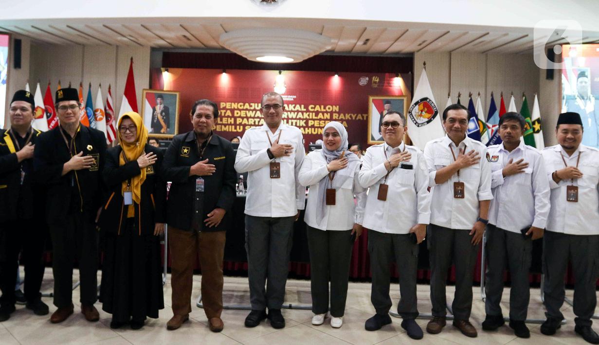 Partai Ummat siap memperbaiki berkas pendaftaran bakal caleg DPR RI yang mereka ajukan jika dinyatakan tidak lengkap oleh KPU RI. (Liputan6.com/Herman Zakharia)