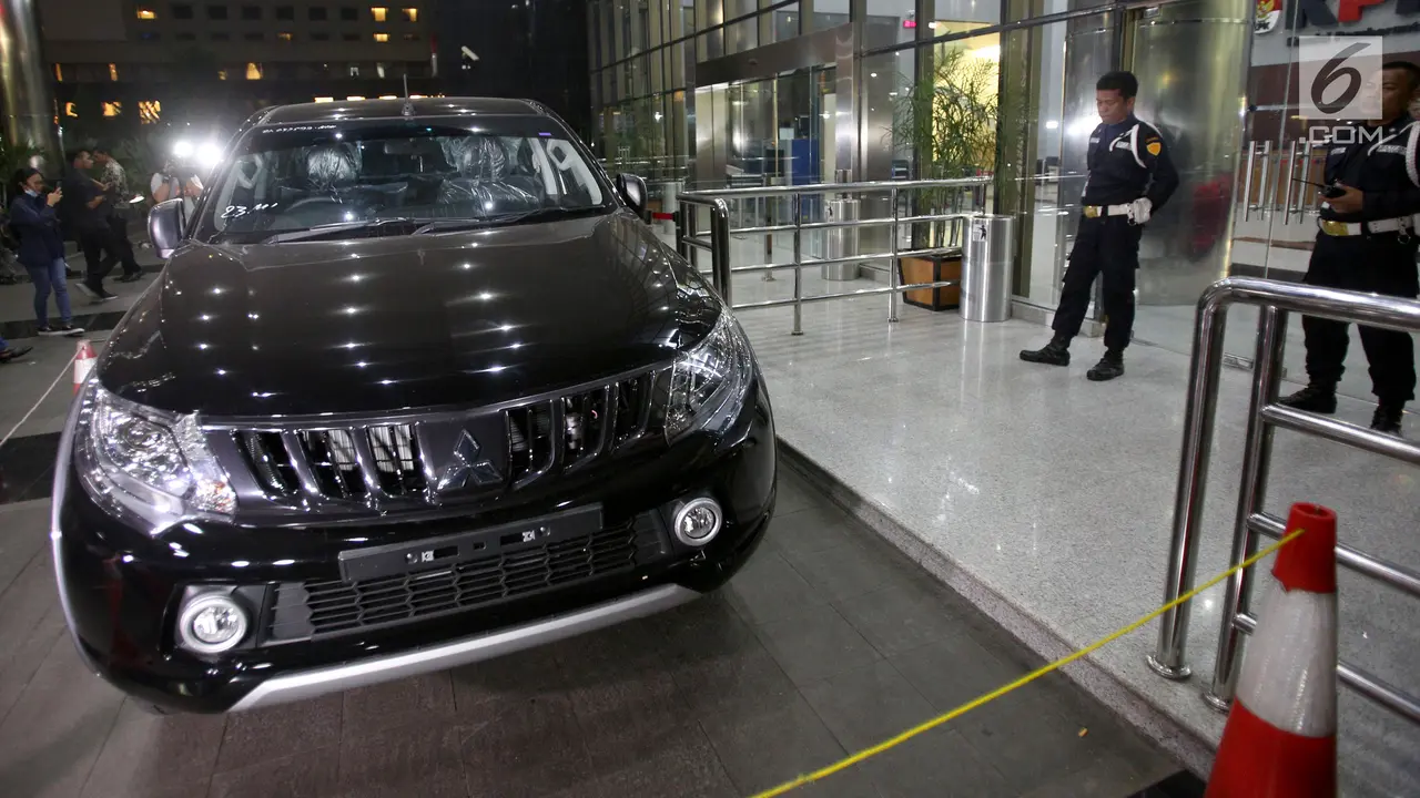OTT Kalapas Sukamiskin, KPK Sita Dua Mobil Warna Hitam