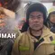 Puluhan Rumah Kontrakan Terbakar