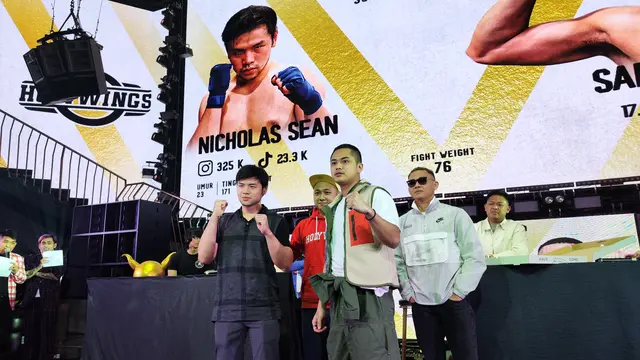 Putra Ahok Nicolas Sean akan bertemu Sabian Tama di Holywings Sport Show jilid dua