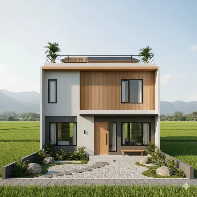 Gambar Desain Rumah Tanpa Genteng