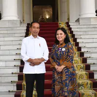 Presiden Jokowi bertemu Pertiwi Indonesia Membahas Rencana Berkebaya