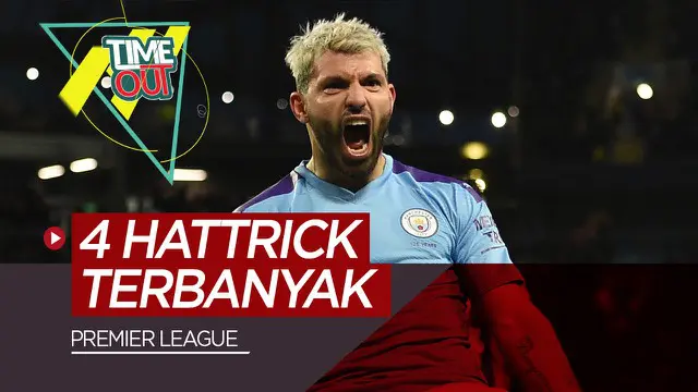 Berita Video Sergio Aguero dan 4 Pemain Pencetak Hattrick Terbanyak di Premier League