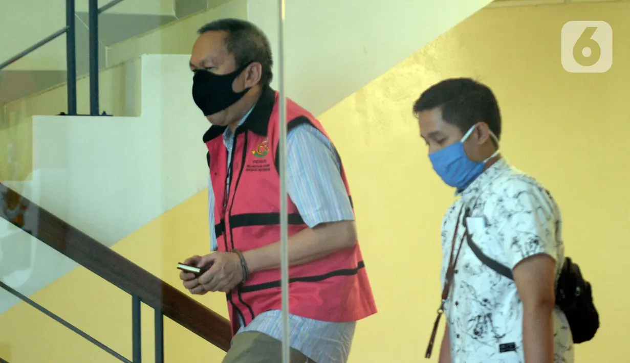 Mantan Direktur Utama PT Danareksa Sekurita, Marciano Herdondrie Herman akan menjalani pemeriksaan tim penyidik Kejaksaan Agung di Gedung KPK, Jakarta, Jumat (19/06/2020).  Marciano diperiksa sebagai tersangka. (merdeka.com/Dwi Narwoko)