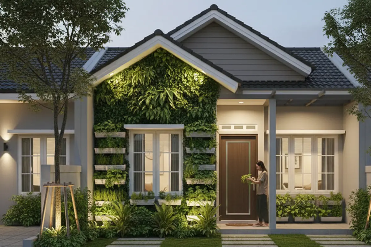 Desain Rumah Urban Farming