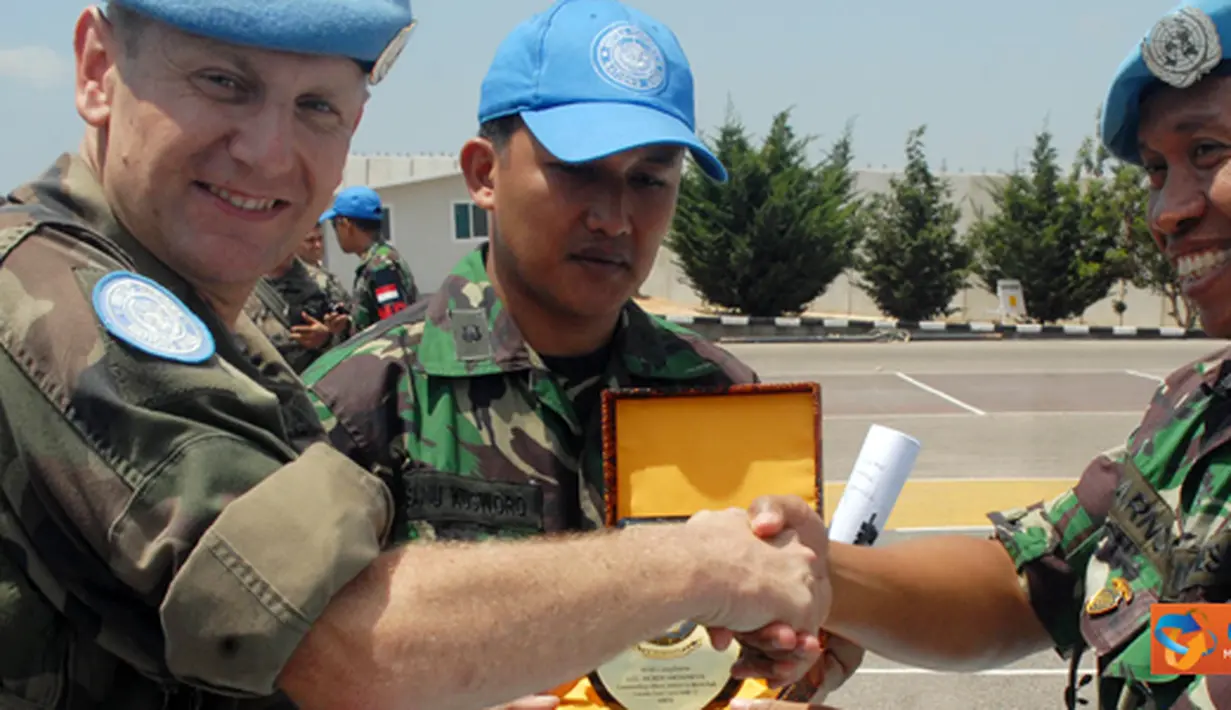 Citizen6, Lebanon: Tujuan latihan bersama ini adalah untuk mengecek kesiapsiagaan dalam penanggulangan masalah yang mungkin timbul di AOR Indobatt. (Pengirim: Badarudin Bakri)