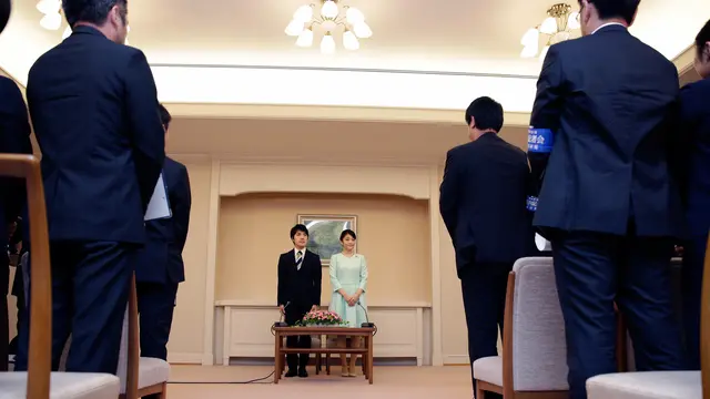 Cucu Kaisar Jepang-Putri Mako-Kei Komuro