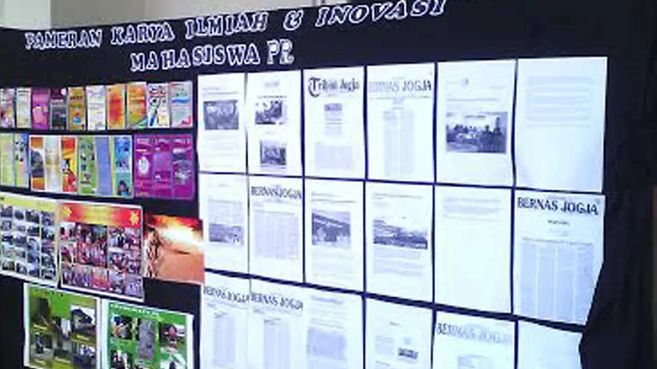 Pameran Karya Ilmiah Digelar di ASMI Santa Maria Jogja