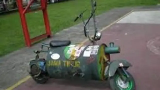 Modifikasi motor (Istimewa)