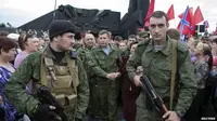 Pemberontak Ukraina Pro-Rusia (Reuters)