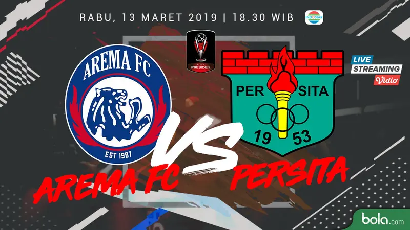 Arema FC vs Persita Tangerang