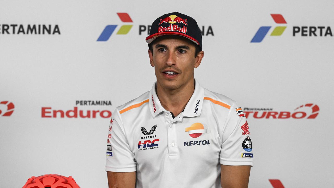 Marc Marquez di MotoGP Indonesia 2023