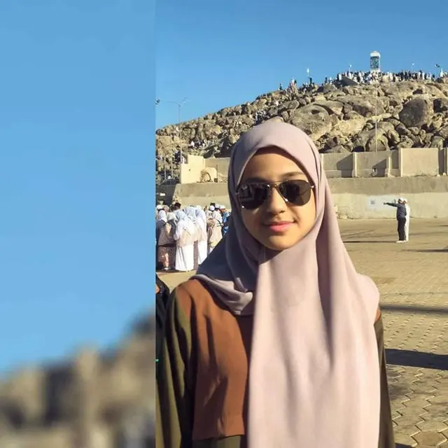 Potret Asila Maisa Putri Ramzi Saat Umroh, Cantik Berhijab