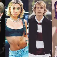 Ini potret mesra Justin Bieber dengan para mantan kekasihnya. (Sumber Foto: Instagram)