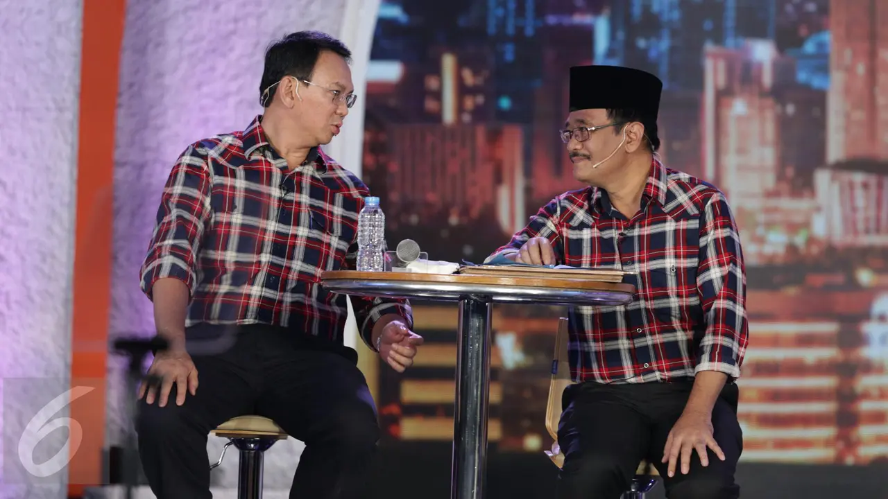 Debat Pamungkas Dimulai, Paslon Cagub Cawagub DKI Jakarta Nyanyikan Indonesia Raya