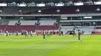 Aston Villa Latihan di Bawah Terik Sinar Matahari di SUGBK Jelang Lawan Indonesia All Stars, Semangat Alejandro Garnacho Tidak Surut
