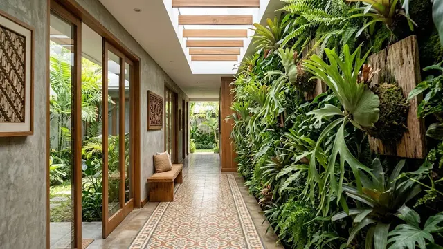 Inspirasi Kebun Pakis Hias untuk Lorong Rumah