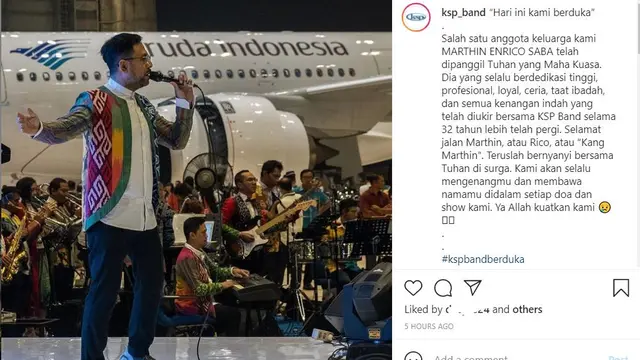 Unggahan KSP Band. (Instagram/ ksp_band)