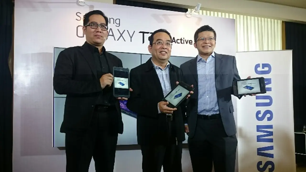 Samsung Perkenalkan Tablet Tahan Banting Galaxy Tab Active