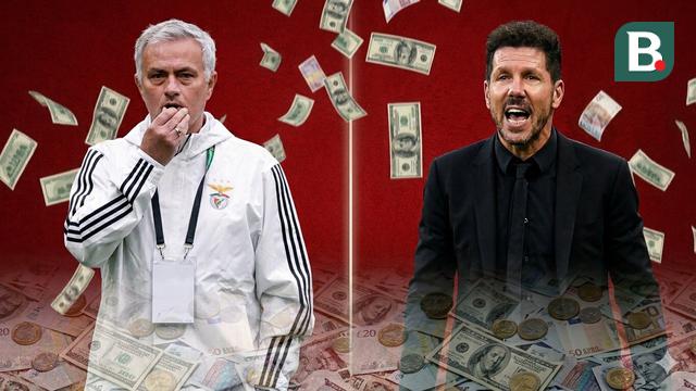 Jose Mourinho dan Diego Simeone