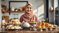 kata kata untuk promosi kue lebaran ©Ilustrasi dibuat AI