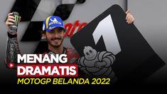 Berita Video, Francesco Bagnaia Raih Kemenangan di MotoGP Belanda 2022 pada Minggu (26/6/2022)