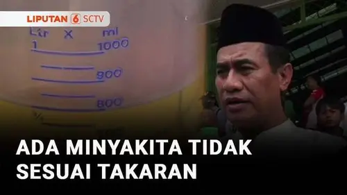 VIDEO: Polemik Minyakita, Isi Tak Sesuai Takaran dan Dijual di atas Harga Eceran