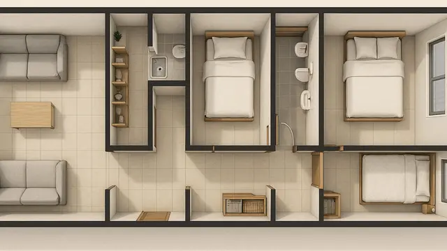 10 Gambar Desain Rumah Tipe 36 dengan 3 Kamar Tidur, Solusi Cerdas Buat Ruang Keluarga Tambah Lega