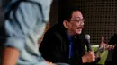 Ketua Badan Perfilman Indonesia, Kemala Atmodjo saat menghadiri konferensi pers "Film and Art Celebration" (FILARTC) 2015 di Jakarta, Selasa, (17/3/2015). (Liputan6.com/Johan Tallo)