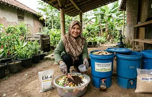 6 Cara Membuat Pupuk Organik Sisa Dapur untuk Menyuburkan Tanaman