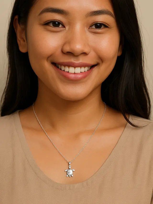 Model Kalung 925 (Image by ChatGPT)