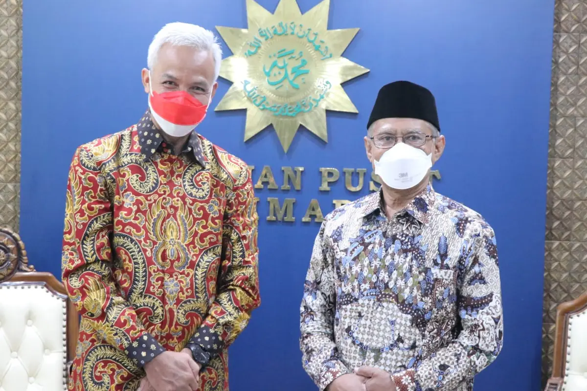 Ganjar Pranowo Temui Ketua PP Muhammadiyah di Jogja, Ternyata Ini yang Dibahas
