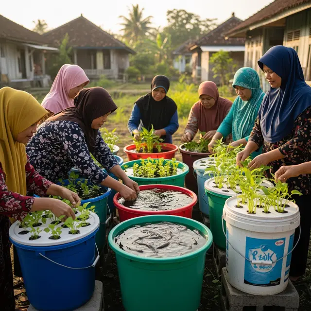 Inspirasi Budidaya Lele untuk Kelompok Ibu Desa Usia 40 Tahun ke Atas