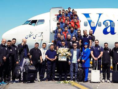 Timnas Iran memutuskan untuk melakukan pemusatan latihan menjelang Piala Dunia 2026 di Turki. (AFP/Iranian Football Federation)