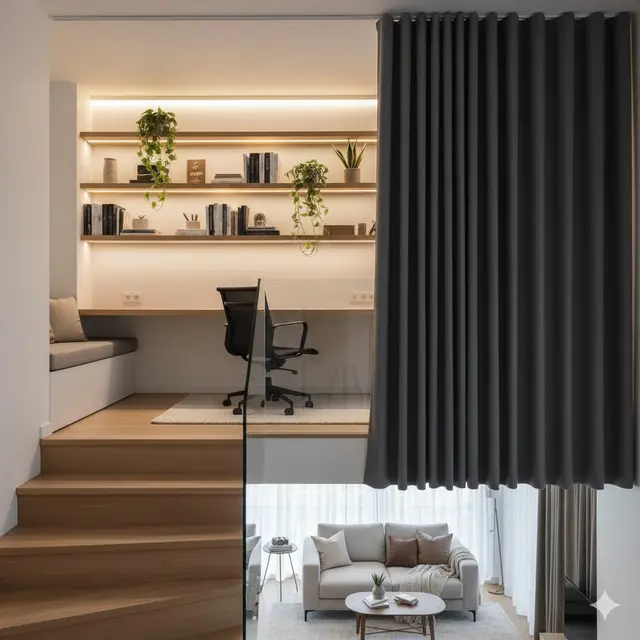 inspirasi desain mezzanine untuk ruang kerja